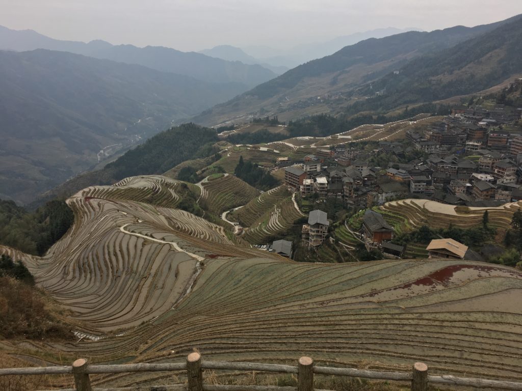 Rice Terraces in Guilin, China