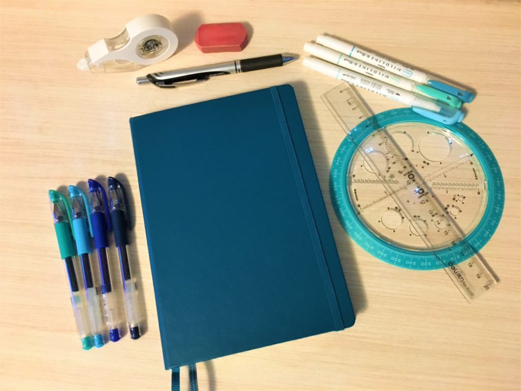 New bullet journal & supplies